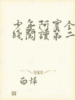 少年阿宾全文在线阅读第二季封面