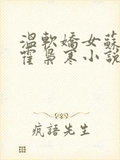 温软娇女苏婉,霍枭寒小说