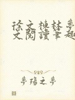 徐文栋林梦瑶全文阅读笔趣阁