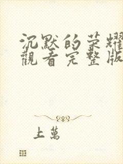 沉默的荣耀在线观看完整版电视剧高清