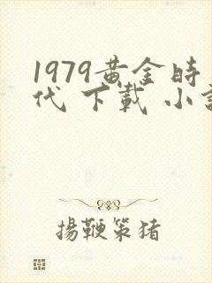 1979黄金时代 下载 小说
