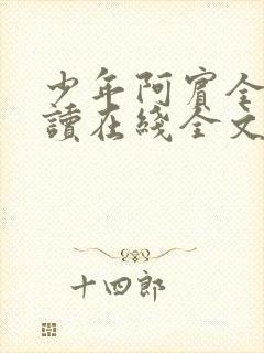 少年阿宾全文阅读在线全文阅读