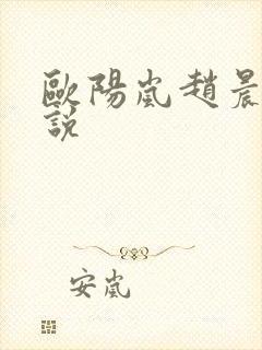 欧阳岚赵晨宇小说