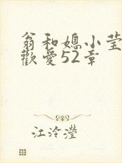 翁和媳小莹浴室欢爱52章封面