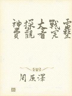 神探大战电影免费观看完整版国语