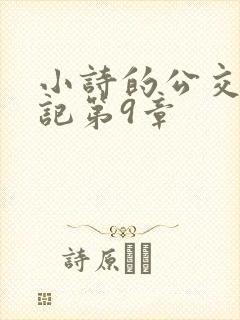 小诗的公交车日记第9章