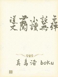道君小说免费全文阅读无弹窗