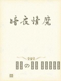 暗夜情魔封面
