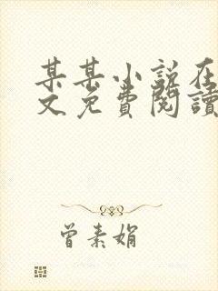 某某小说在线全文免费阅读