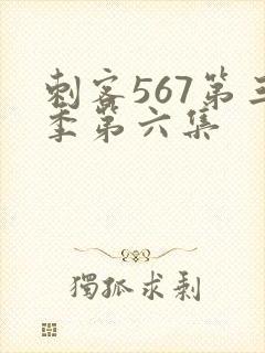 刺客567第三季第六集