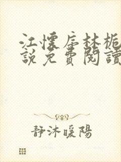 江怀序林栀薇小说免费阅读最新章节