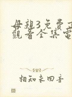 母亲3免费高清观看全集电视剧封面