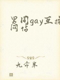 男同gay互操网站