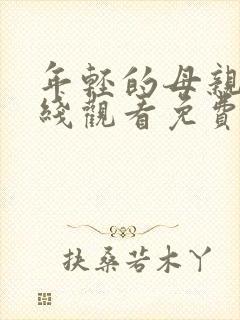 年轻的母亲2在线观看免费封面