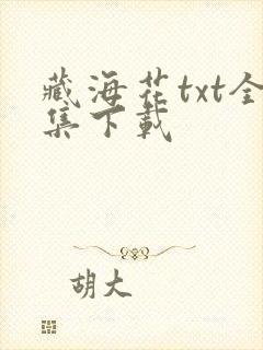 藏海花txt全集下载