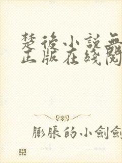 楚后小说无删减正版在线阅读