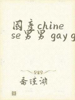国产chinese男男 gay gay