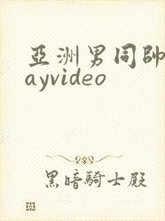 亚洲男同帅哥gayvideo封面