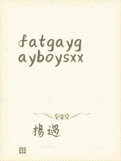 fatgaygayboysxx封面