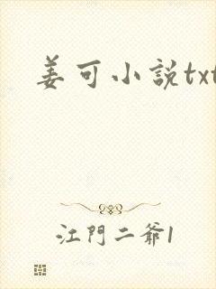 姜可小说txt