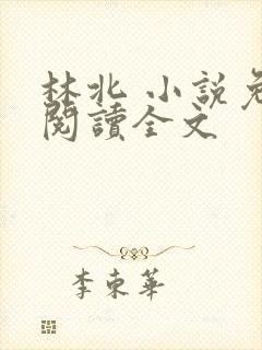 林北 小说免费阅读全文封面