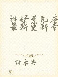 神婿叶凡唐若雪最新更新章节