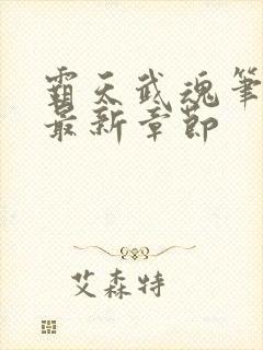 霸天武魂笔趣阁最新章节