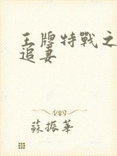 王牌特战之军少追妻