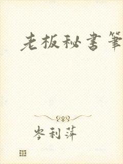 老板秘书笔趣阁