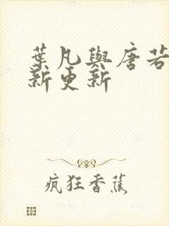 叶凡与唐若雪最新更新封面