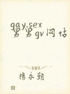 gay.sex男男gv网站