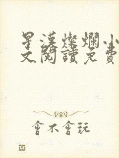 星汉灿烂小说全文阅读免费