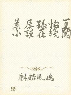 叶辰孙怡夏若雪小说在线阅读