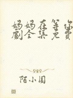 妈妈在等你电视剧全集免费完整版