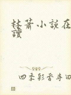 林萧小说在线阅读