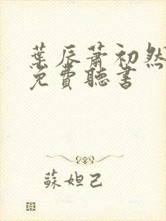 叶辰萧初然小说免费听书