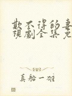 欺不得的妻子电视剧全集免费观看