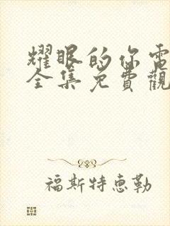 耀眼的你电视剧全集免费观看高清封面