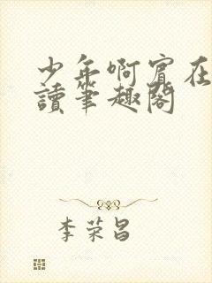 少年啊宾在线阅读笔趣阁