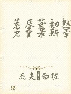 叶辰萧初然全文免费最新章节封面