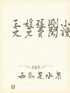 王媛张刚小说全文免费阅读