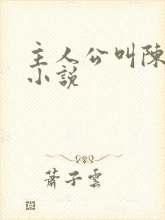 主人公叫陈潇的小说