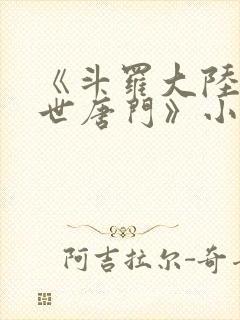 《斗罗大陆2绝世唐门》小说