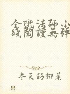 全职法师小说在线阅读无弹窗