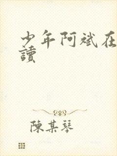 少年阿斌在线阅读封面