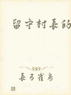 留守村长的艳福