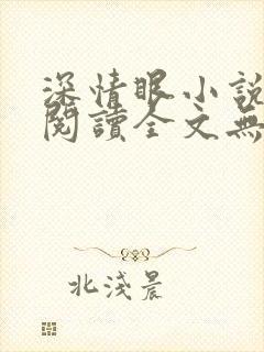 深情眼小说免费阅读全文无删减