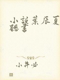 小说叶辰夏若雪听书