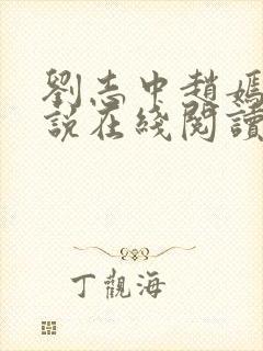 刘志中赵嫣的小说在线阅读全文最新章节封面