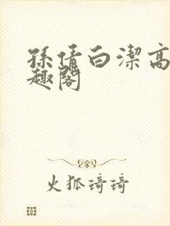 孙倩白洁高义笔趣阁